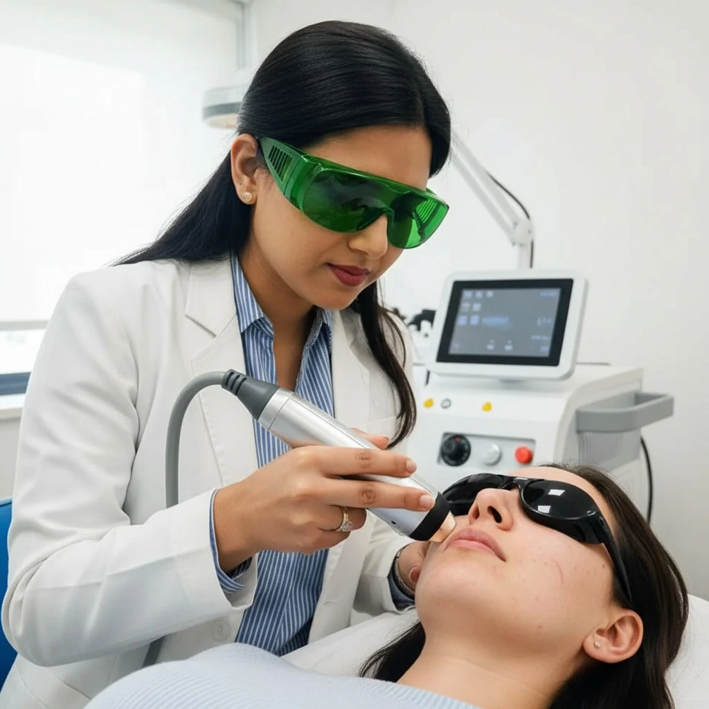 Vascular Laser (Veins, Red Spots)
